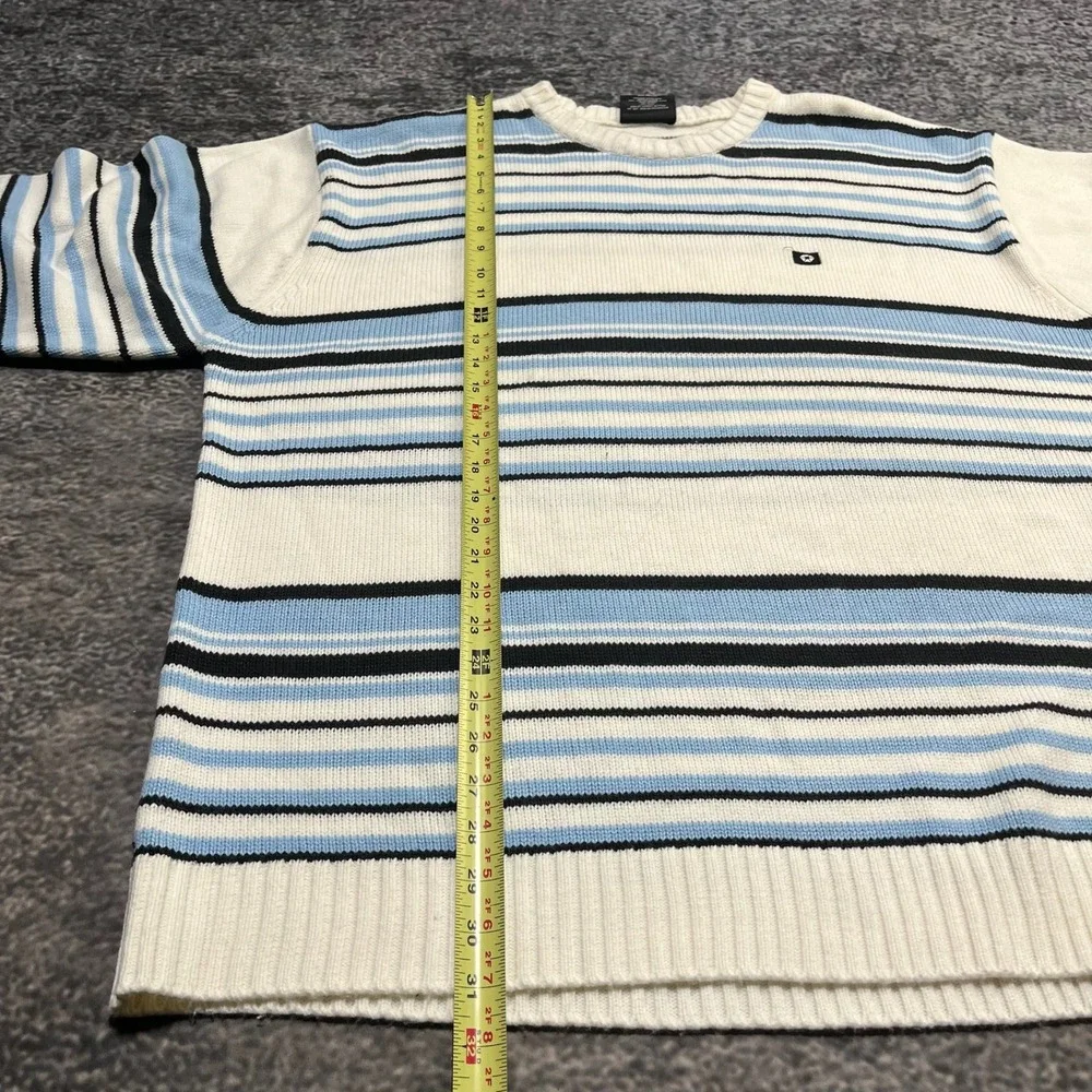 Vintage Southpole Sweater Crewneck Mens XXL White Blue Hip-Hop Y2K 2000s‎